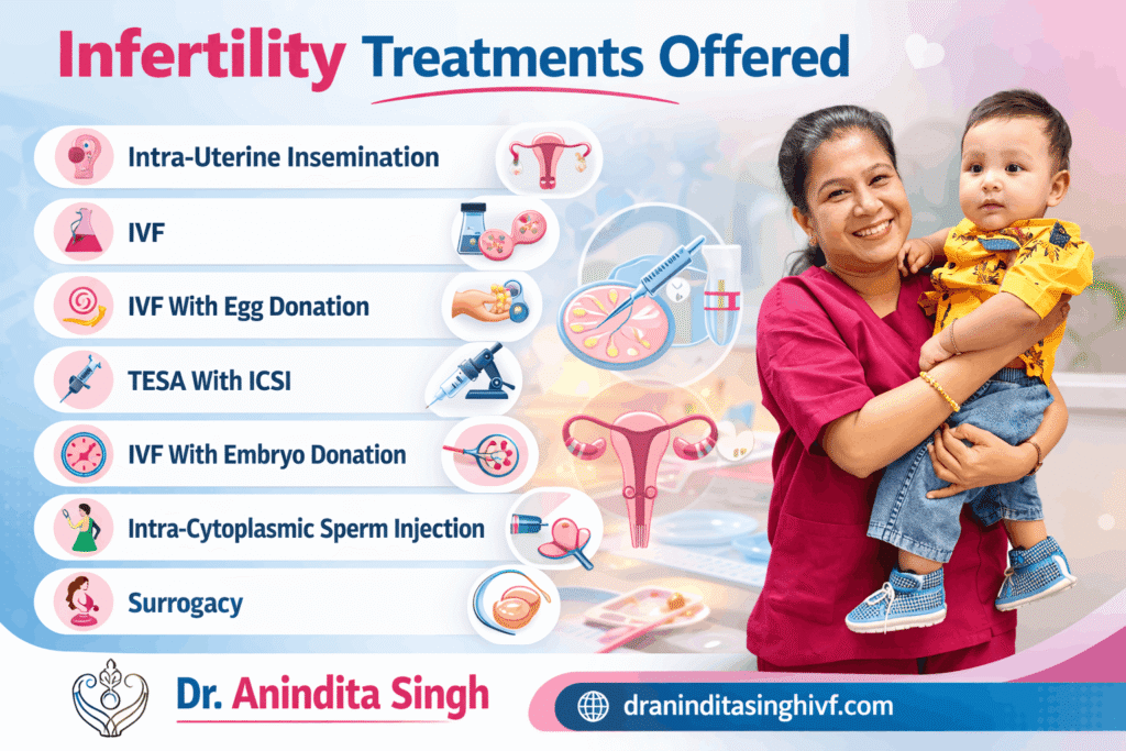 Infertility Treatments Offered