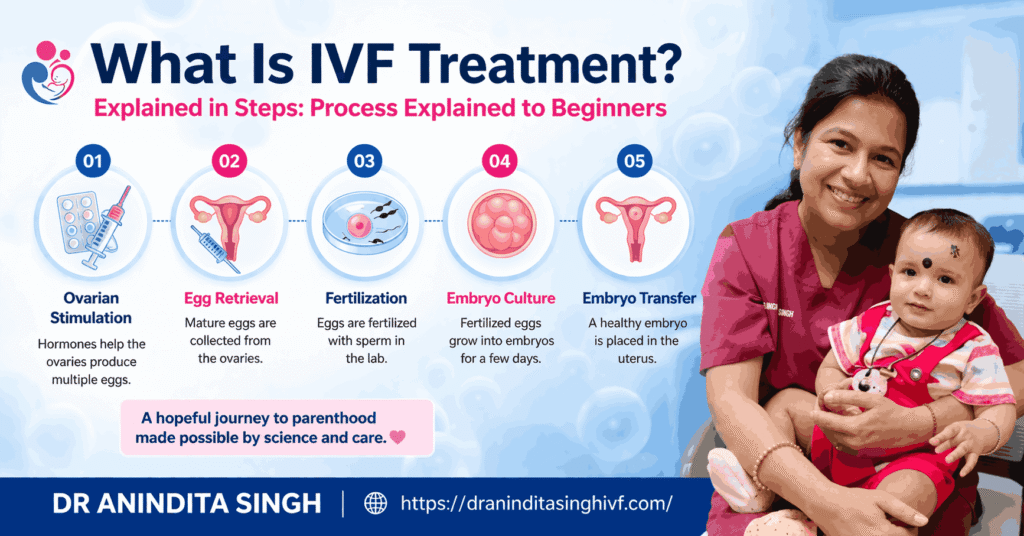 What Is IVF Treatment? Explained in Steps: Process Explained to Beginners