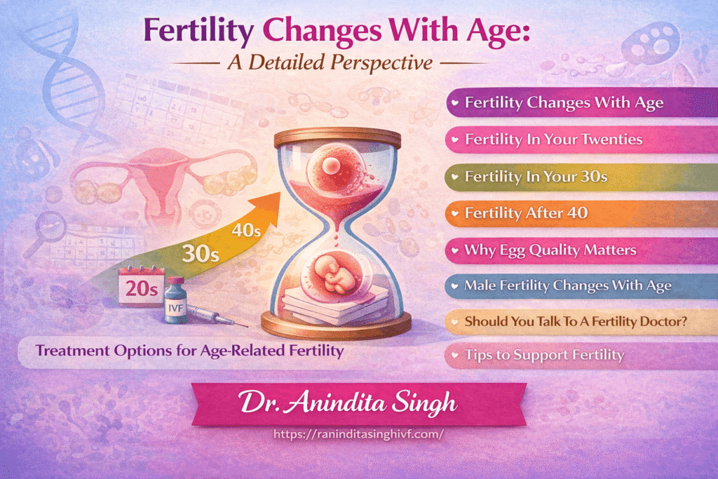 Fertility Changes With Age: A Detailed Perspective – Dr Anindita Singh