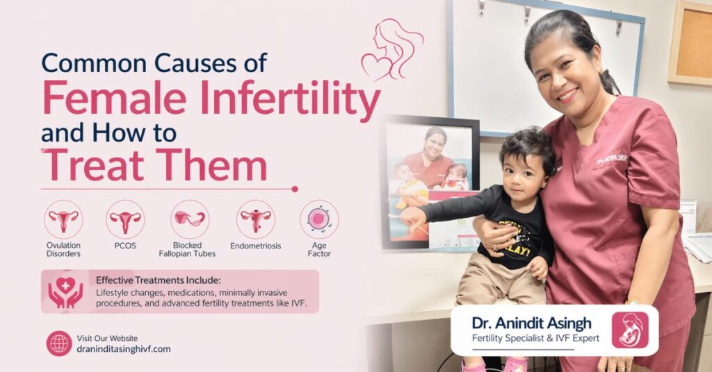 Common Causes of Female Infertility and How to Treat Them – Dr. Anindita Singh