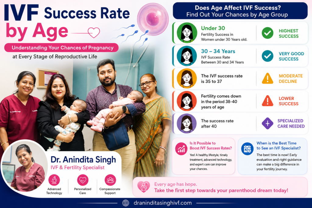 IVF Success Rate by Age: What to Expect at Every Stage – Dr. Anindita Singh