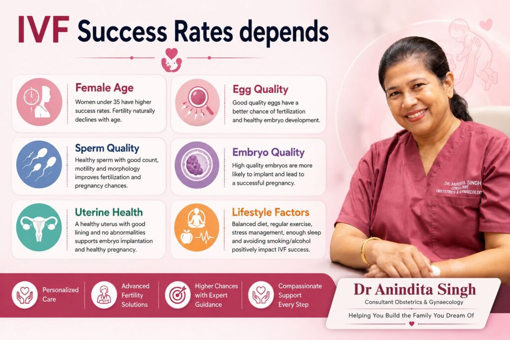 IVF Success Rates depends