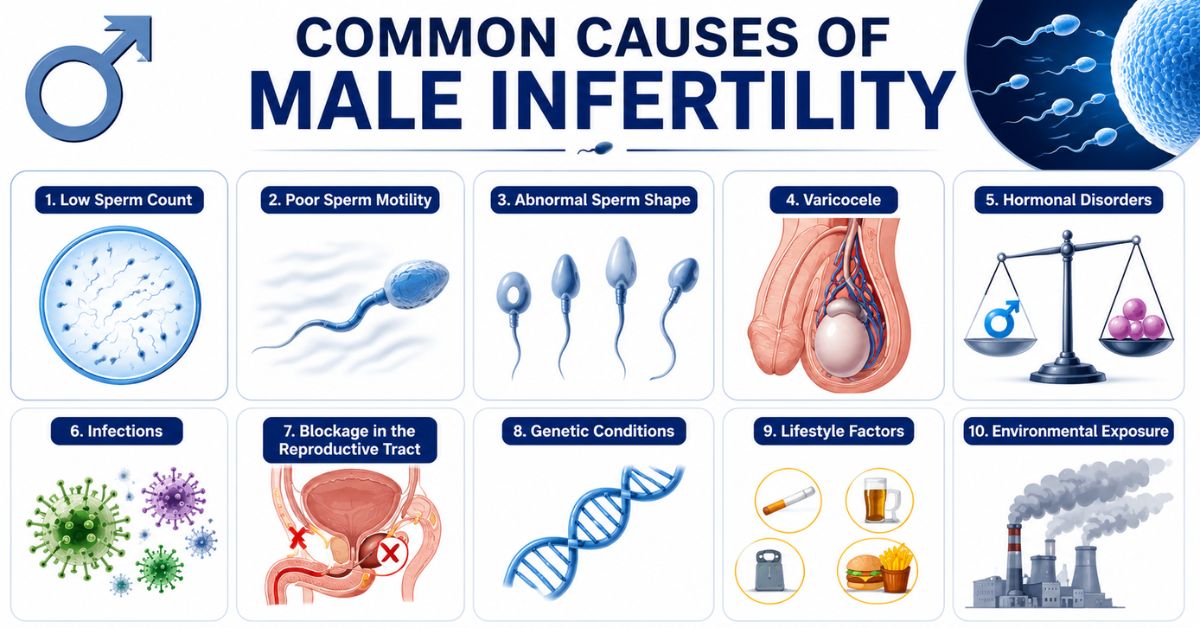Common Causes of Male Infertility