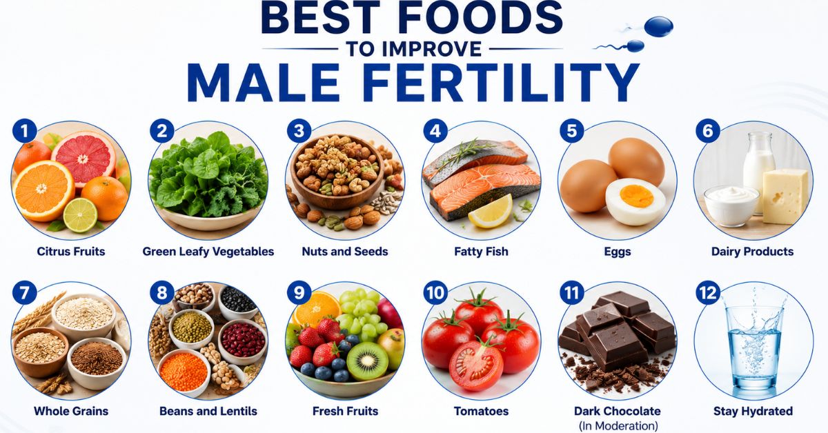 Best Foods to Improve Male Fertility